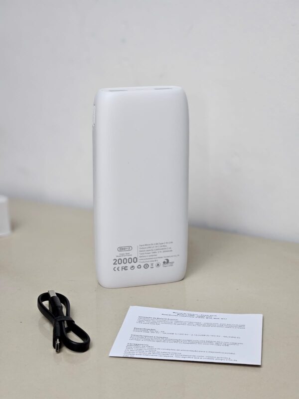 POWER BANK 20.000 mAh 2.1A HIGH CONVERSION RATE - Imagem 3