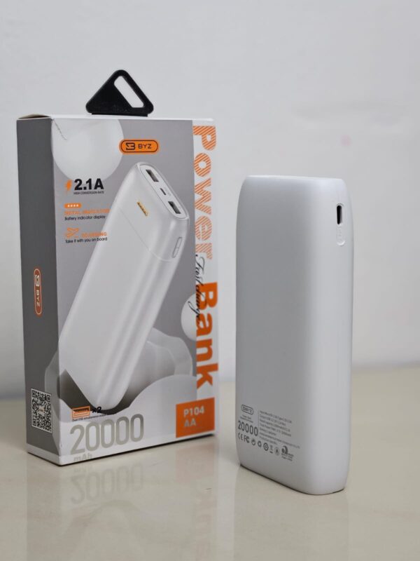 POWER BANK 20.000 mAh 2.1A HIGH CONVERSION RATE - Imagem 7